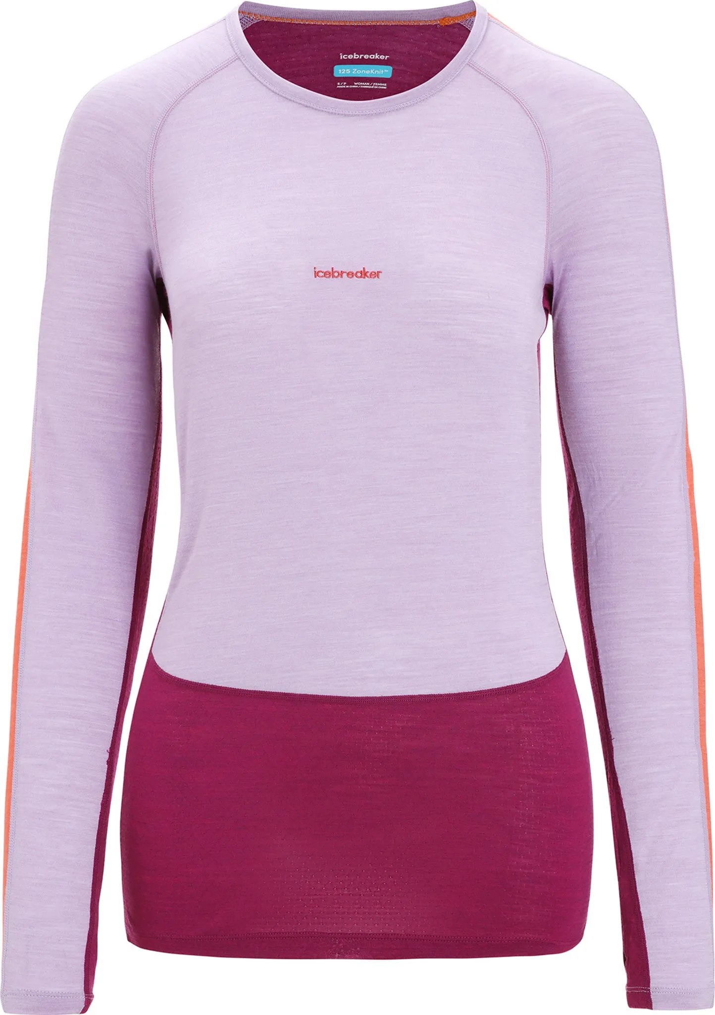 125 ZoneKnit Long Sleeve Crewe Baselayer Top - Women's|-|Couche de base à manches longues et col rond 125 ZoneKnit - Femme