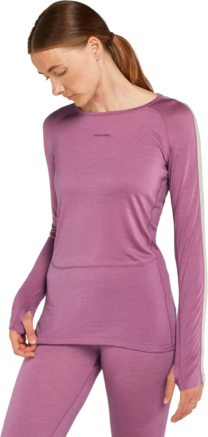 125 ZoneKnit Long Sleeve Crewe Thermal Top - Women's|-|Haut thermique à manches longues et col rond 125 ZoneKnit - Femme