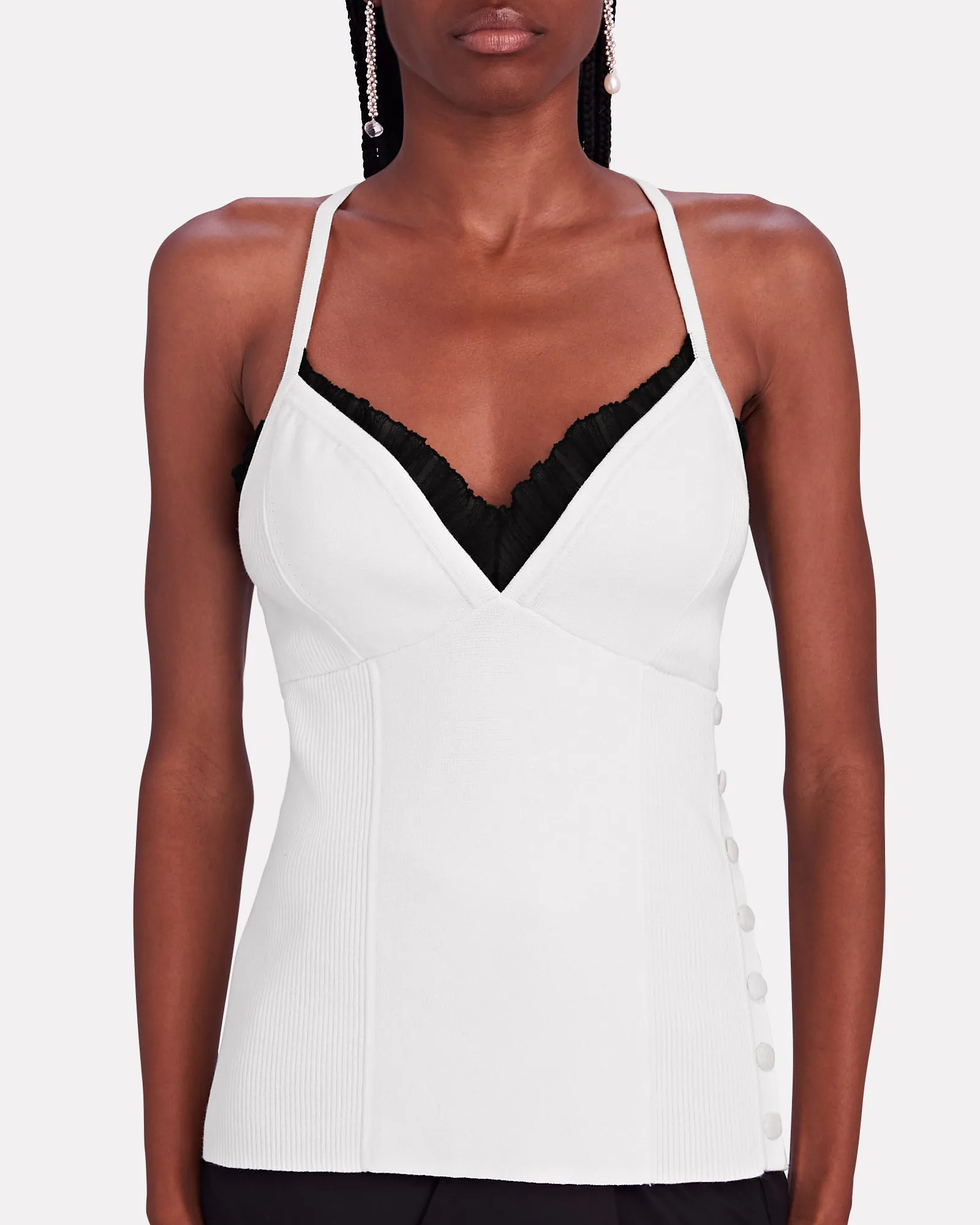 3.1 Phillip Lim Milano Lace-Trimmed Camisole