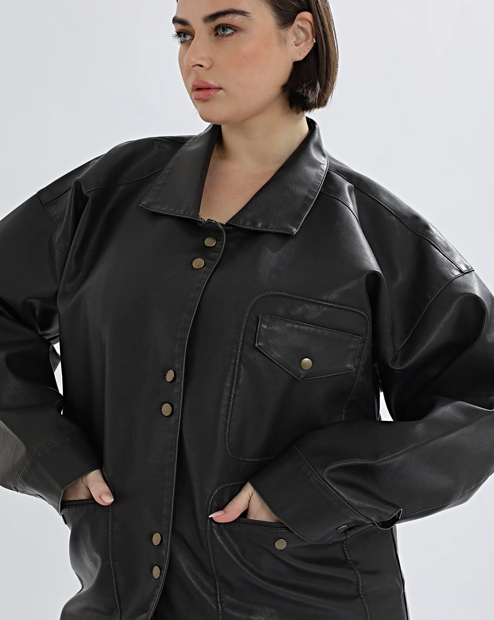 Adrian Bomber Jacket Vintage Black