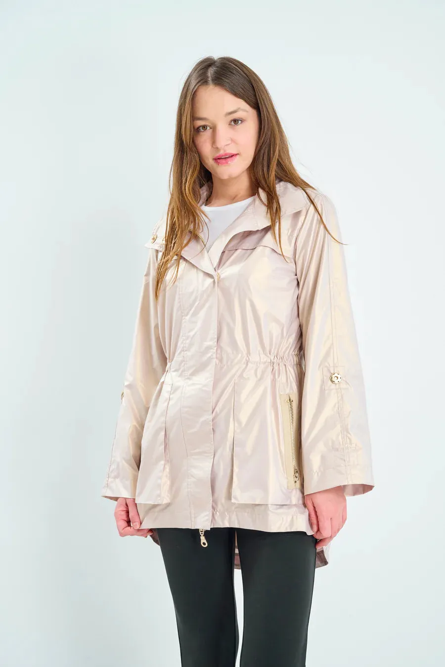 Anorak Rain Jacket Champagne