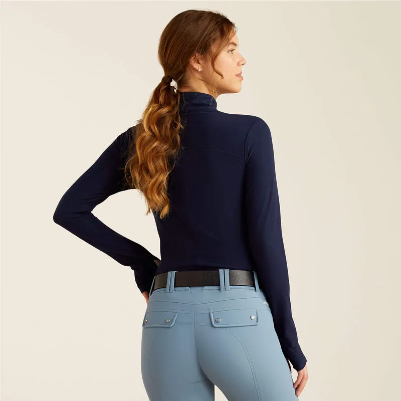 Ariat Lowell Quarter Zip Base Layer Navy