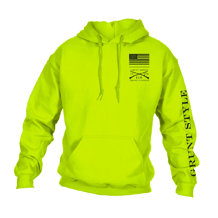 Base Hoodie - Safety Green