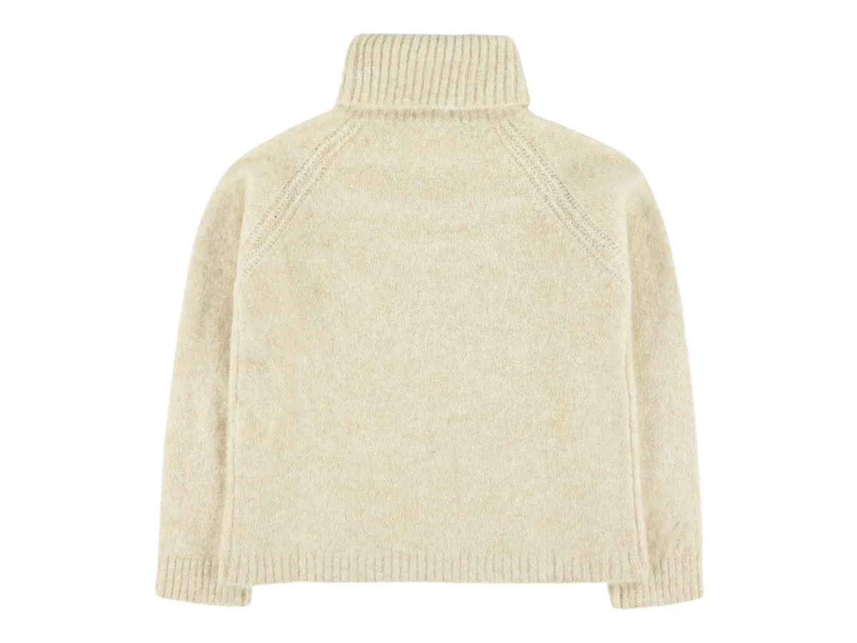 Beige Mason Unisex Turtleneck