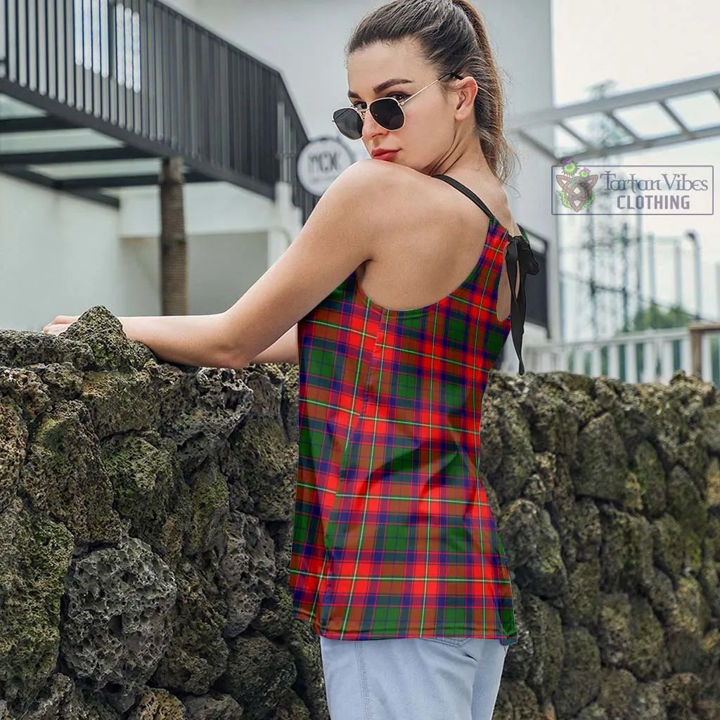 Belshes Tartan Loose Halter Neck Camisole