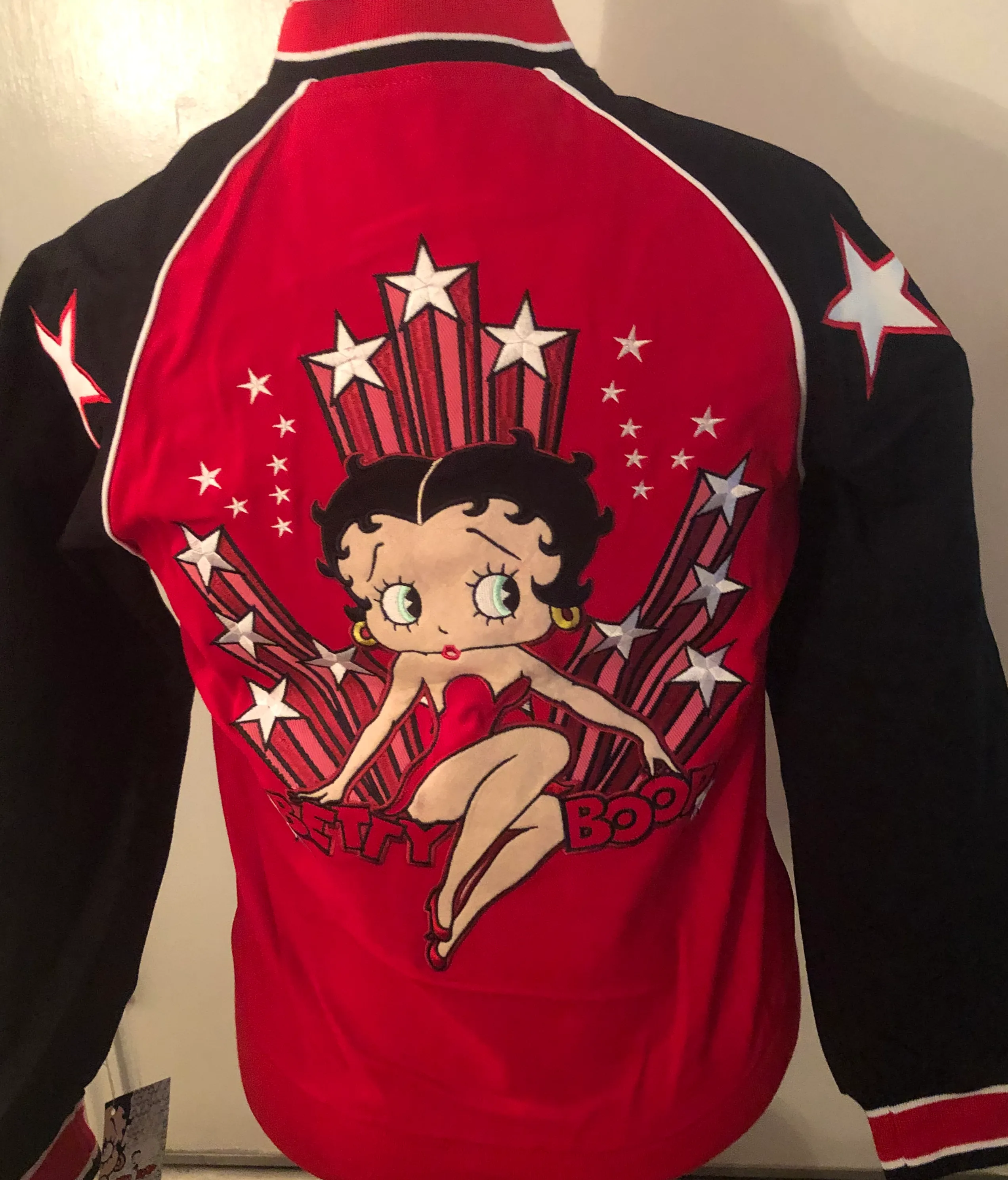 Betty Boop Stars Bursting Jacket