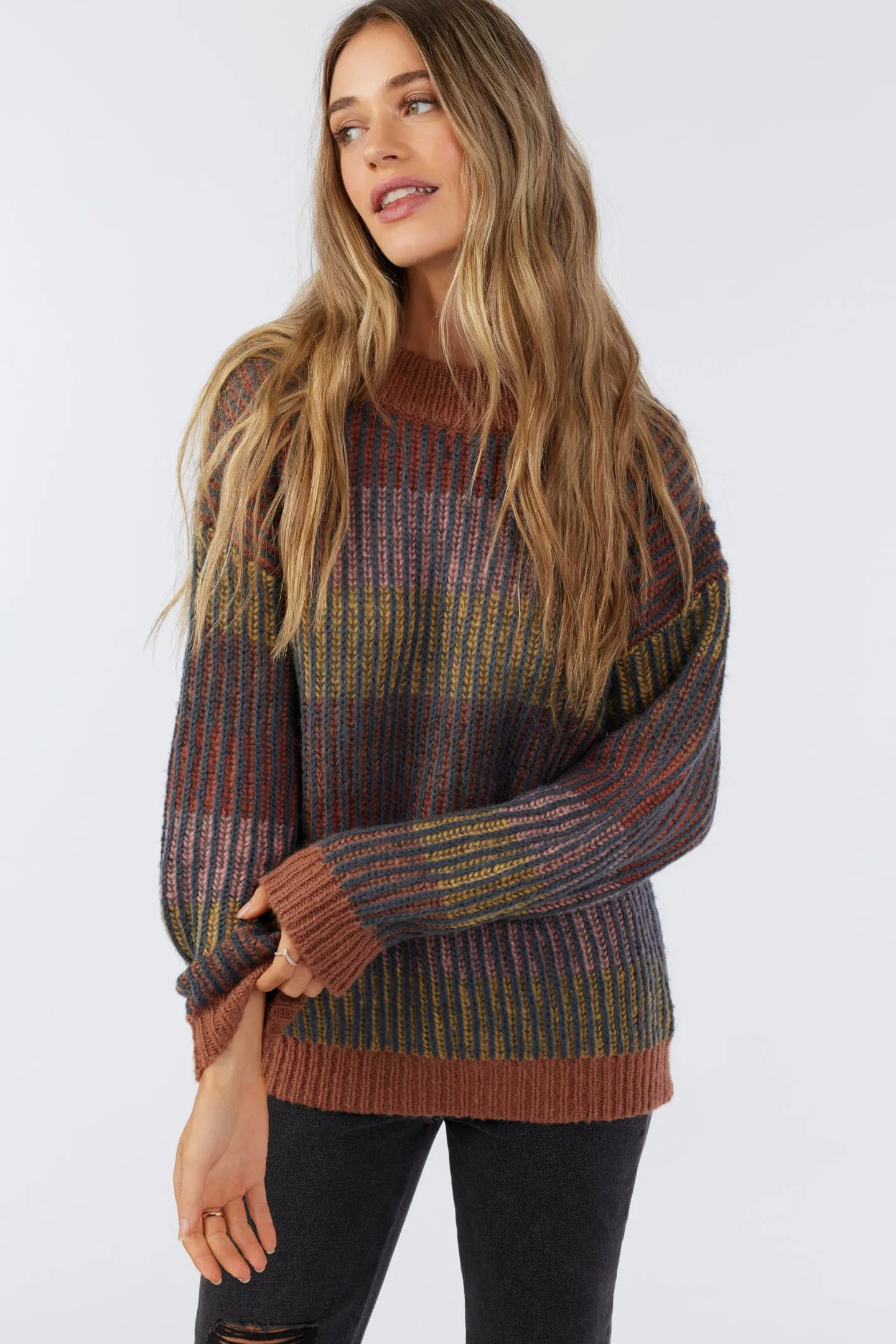 BILLIE STRIPE SWEATER