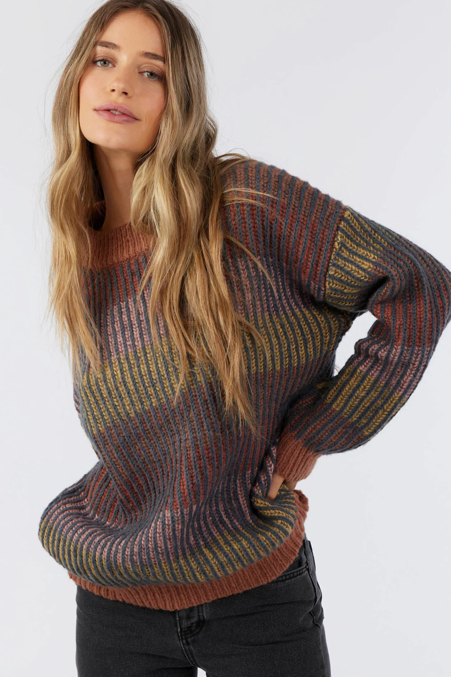 BILLIE STRIPE SWEATER