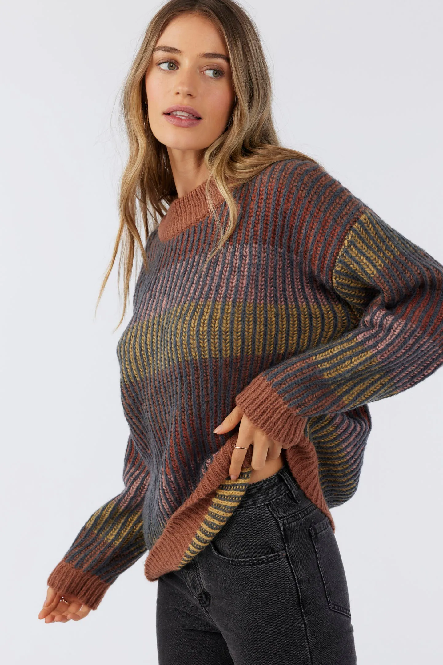 BILLIE STRIPE SWEATER