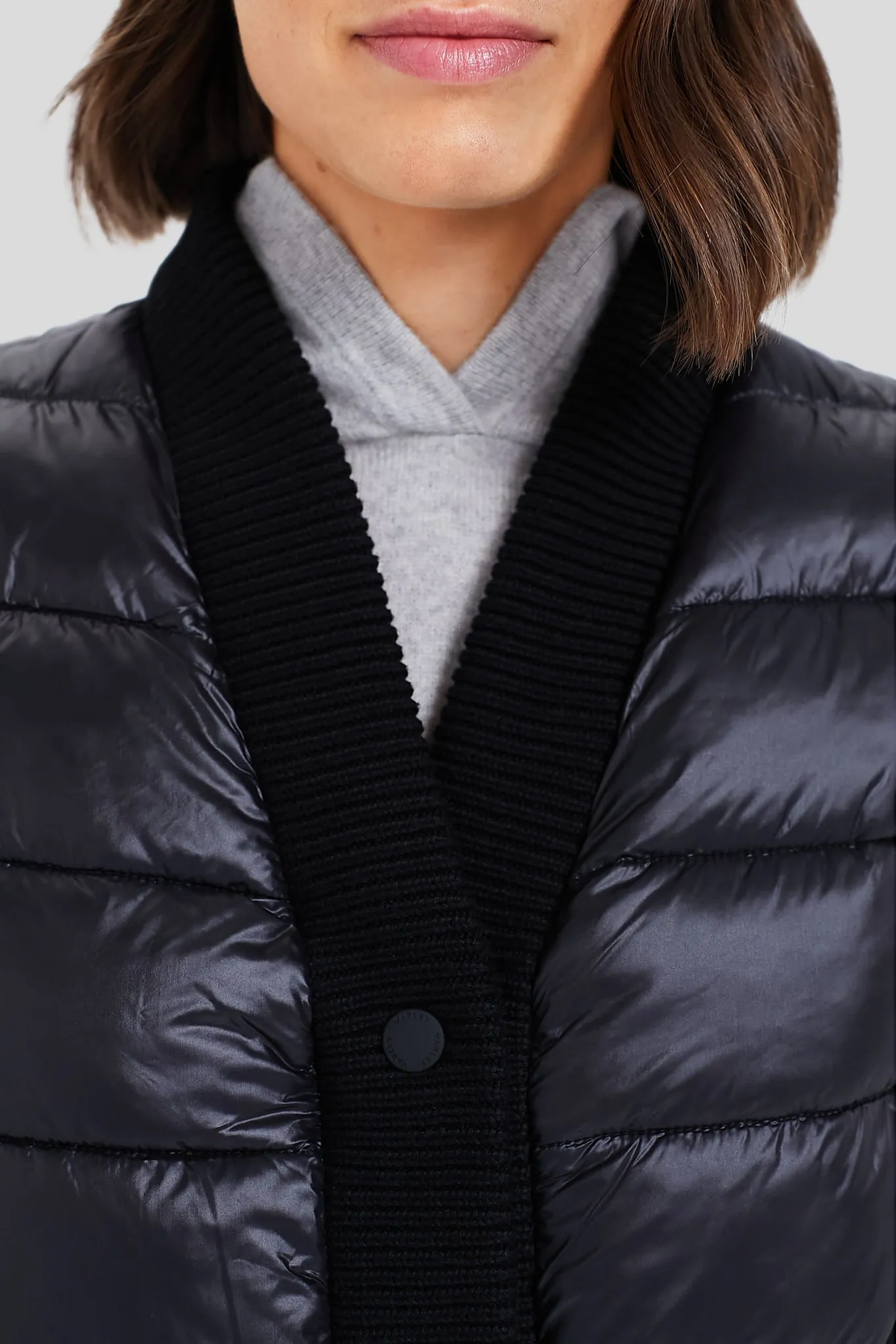 Black Colwyn Combo Boxy Gilet