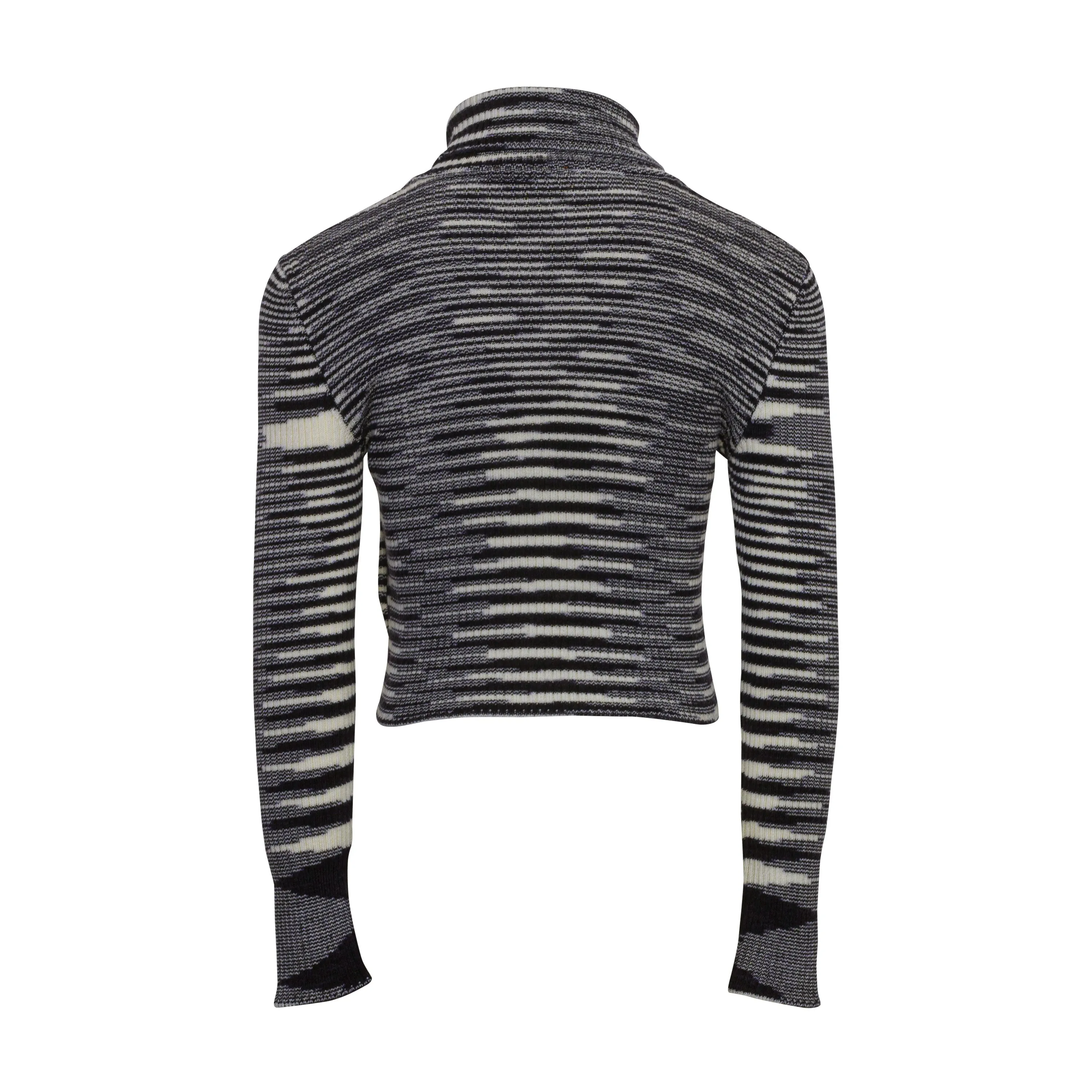 Black White Stripe Sweater