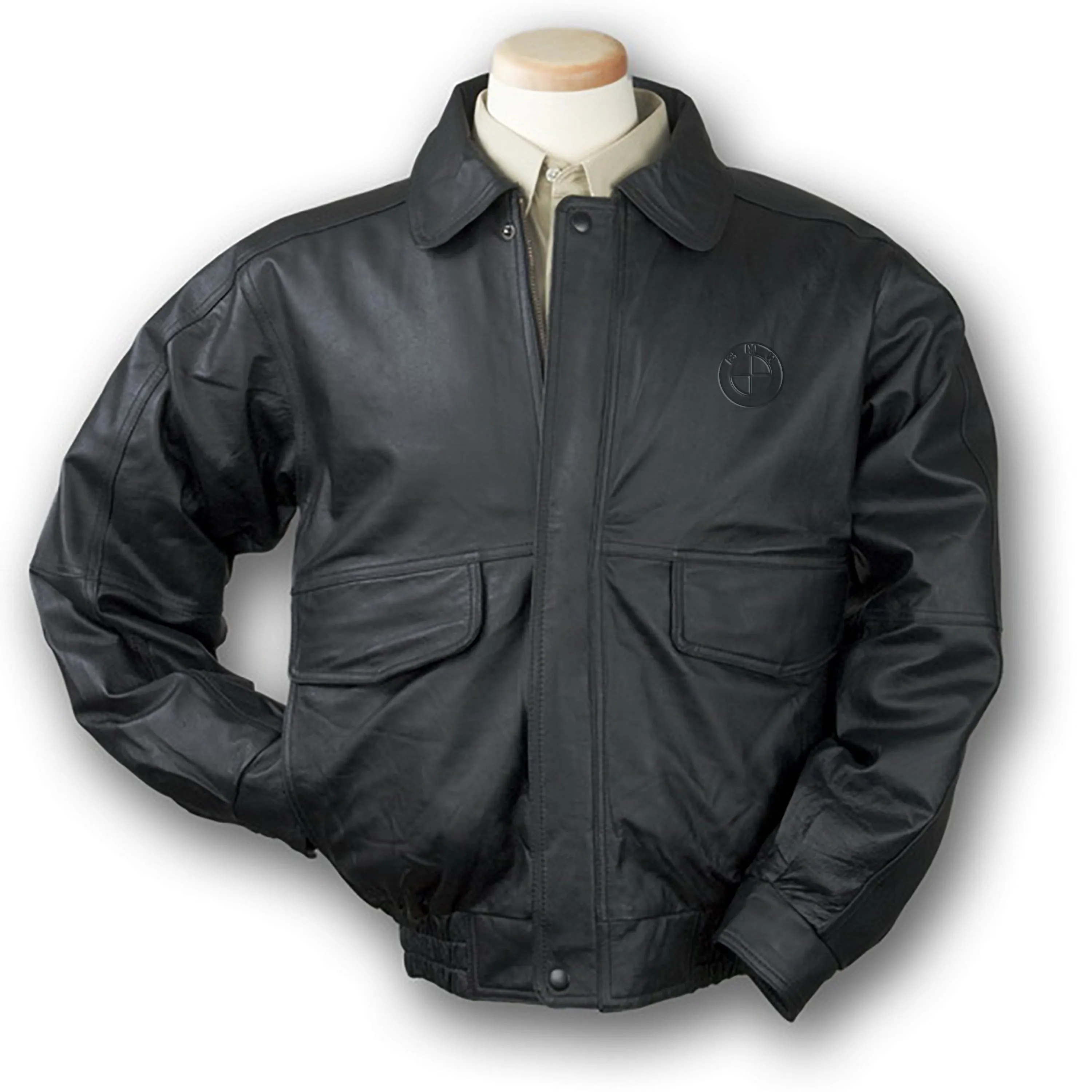 Burk's Bay Men's Buffed Bomber Brown