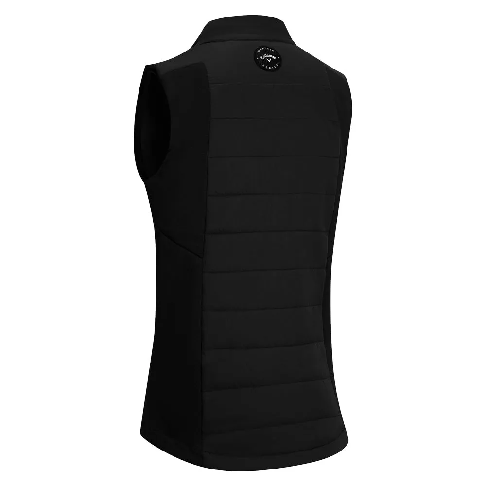 Callaway SwingTech Quilted Thermal Wind Gilet - Caviar