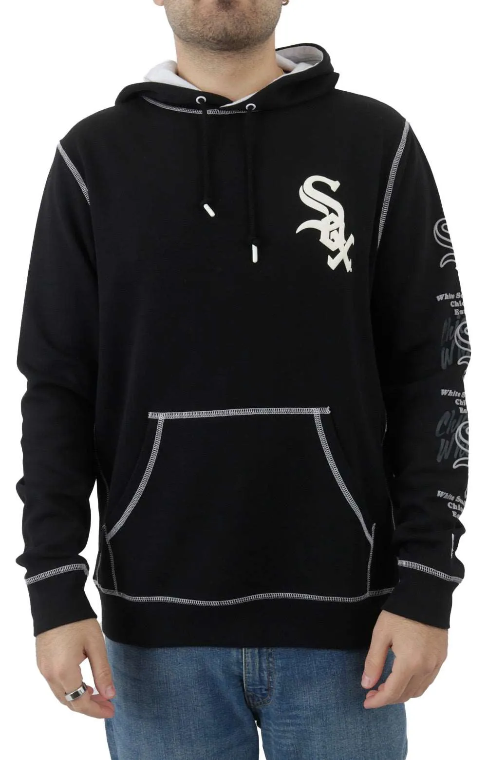 Chicago White Sox Split Design Pullover Hoodie