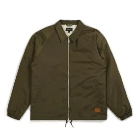 CLAXTON COLLAR SHERPA JACKET OLIVE