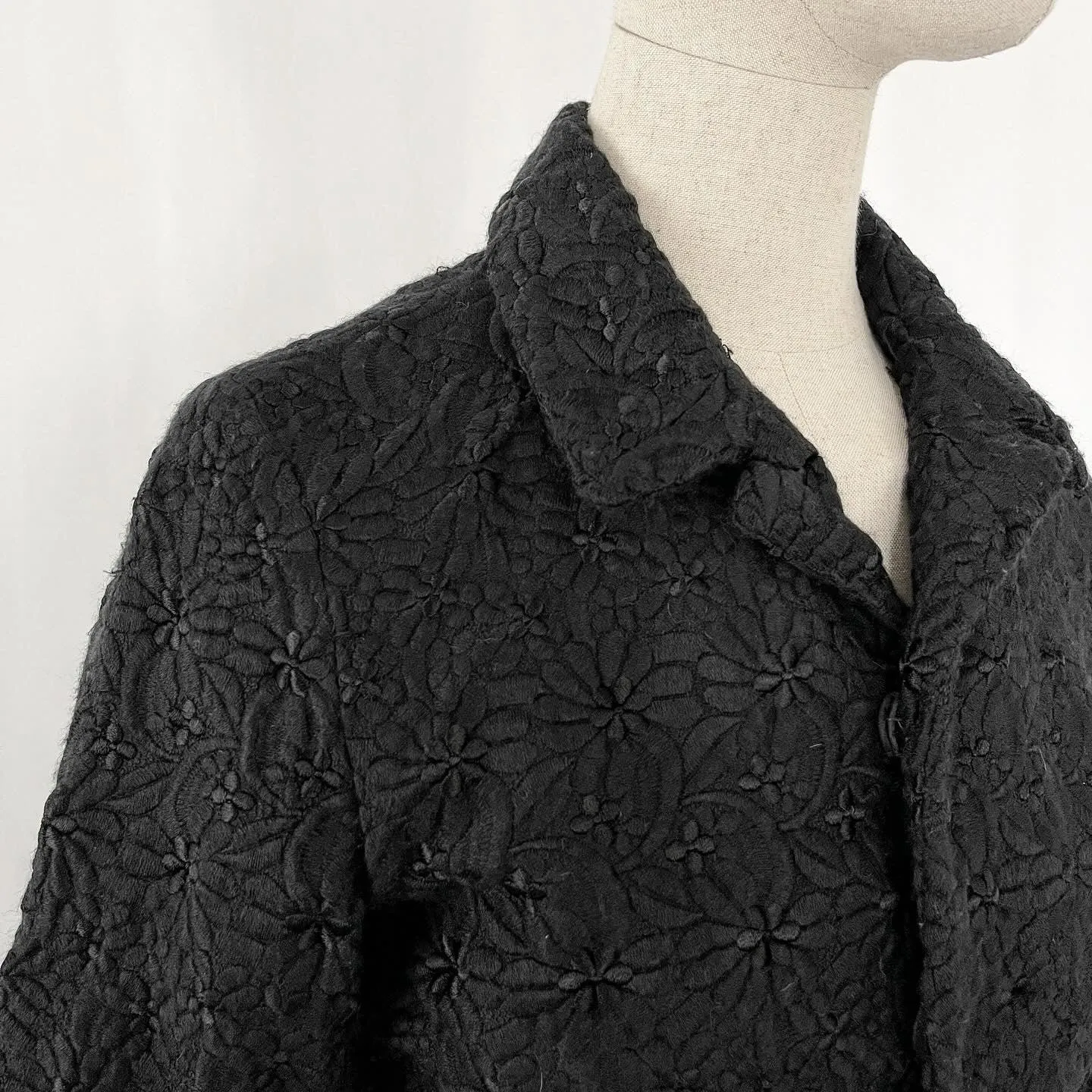 COMME DES GARCONS Black Lace Jacket