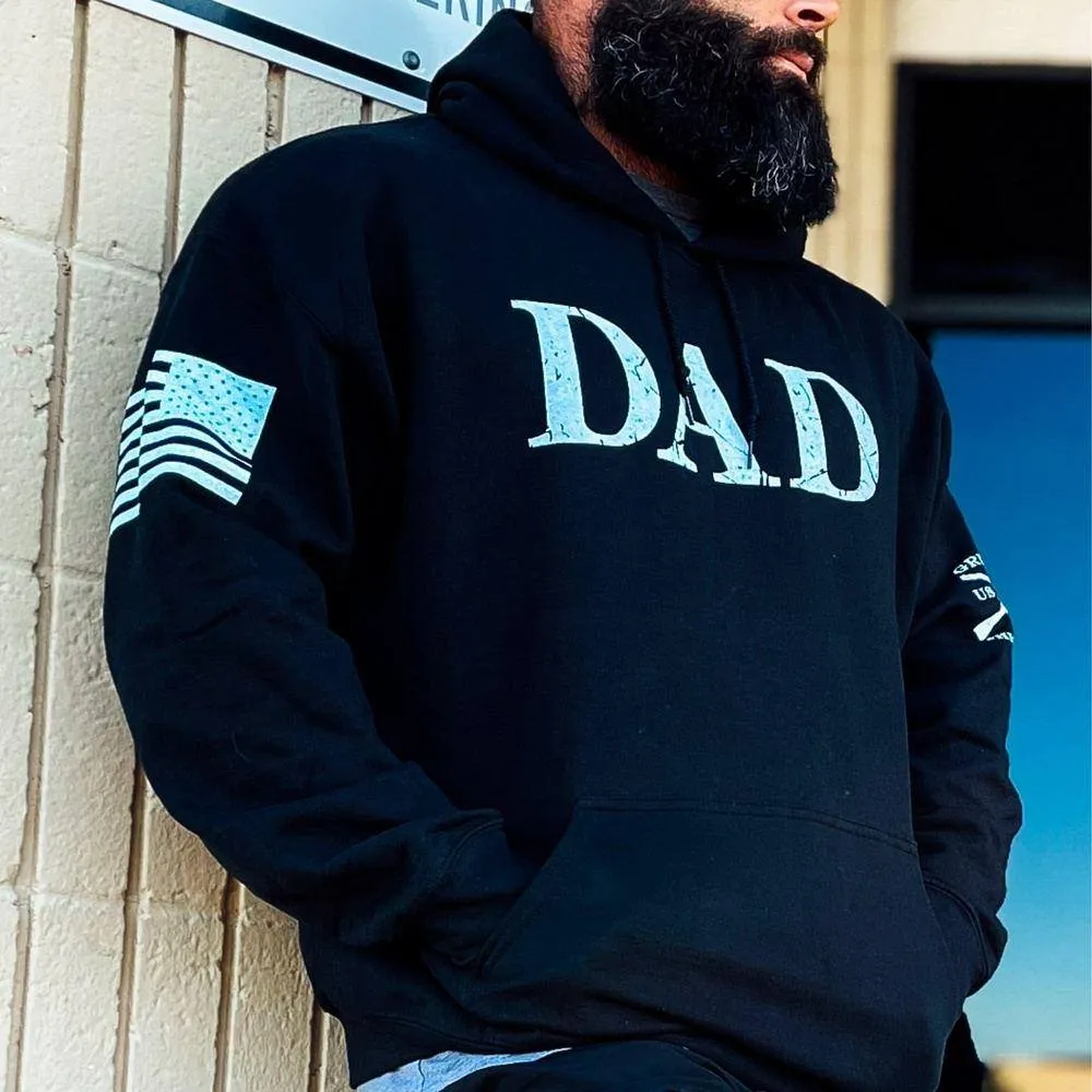 Dad Defined Hoodie - Black