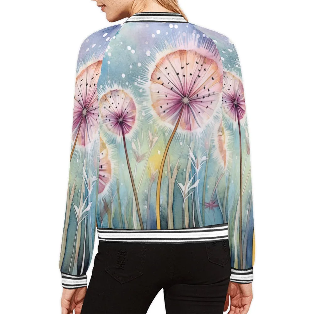 Dandelions awd244 Bomber Jacket for Women