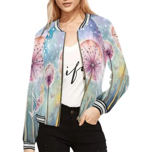 Dandelions awd244 Bomber Jacket for Women