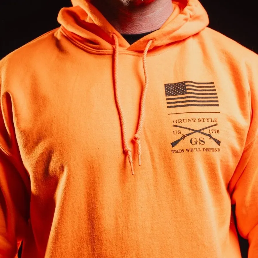 Devils In The Details Hoodie - Safety Orange