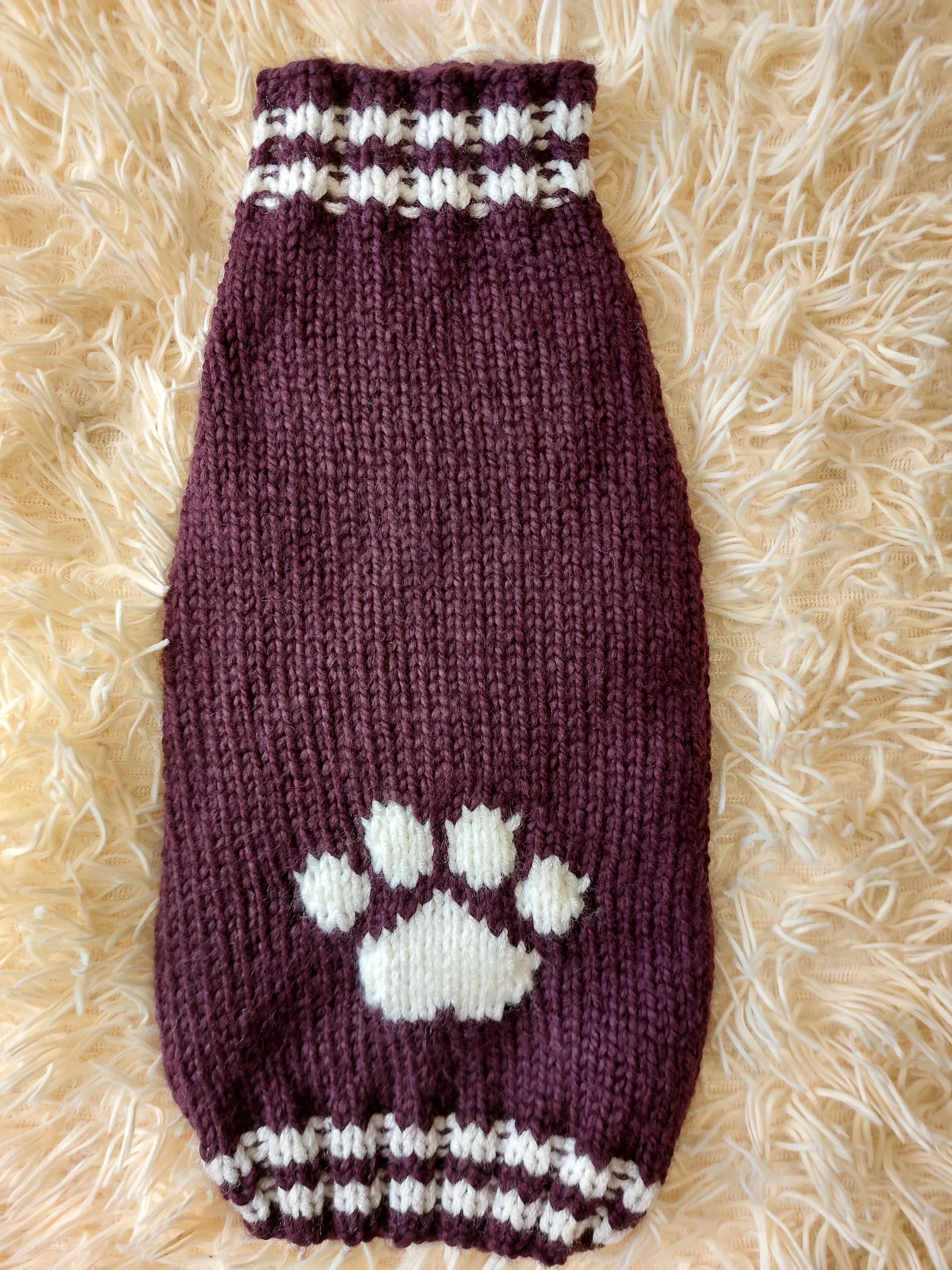 Dog clothes sweater with arana wool alpaca, jumper winter warm wool alpaca, wool winter clothes for dachshund