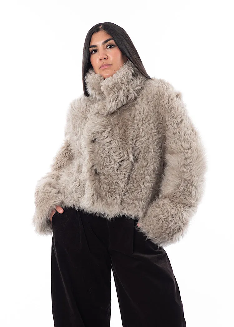 DOM GOOR SHEARLING JACKET