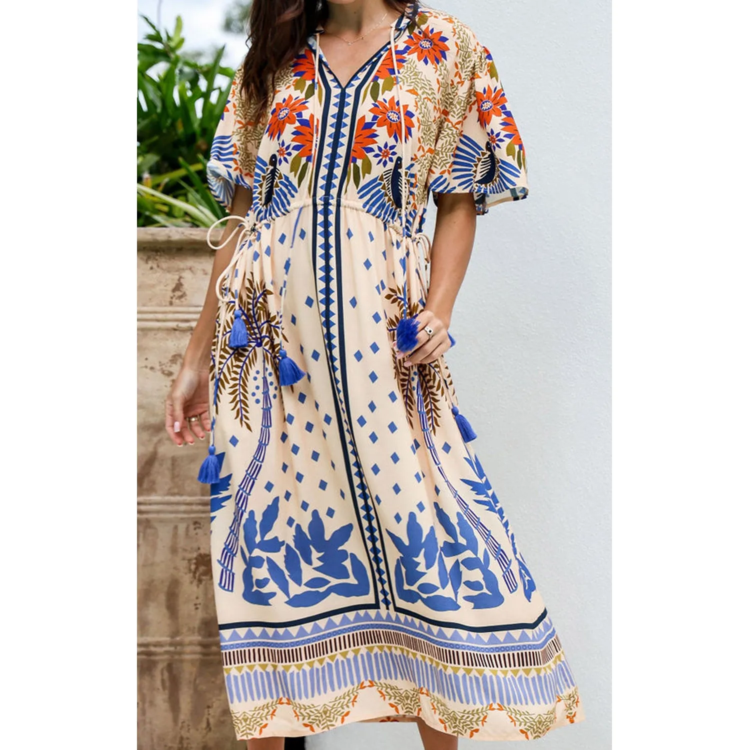 Dress Tropical Sagrada Maxi