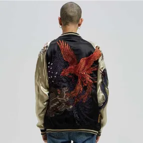 Embroidered Bomber Jacket