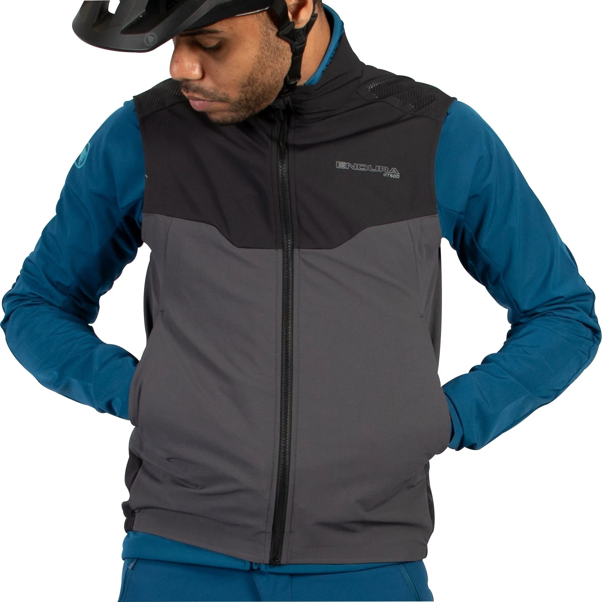 Endura MT500 Spray Mens Cycling Gilet - Black