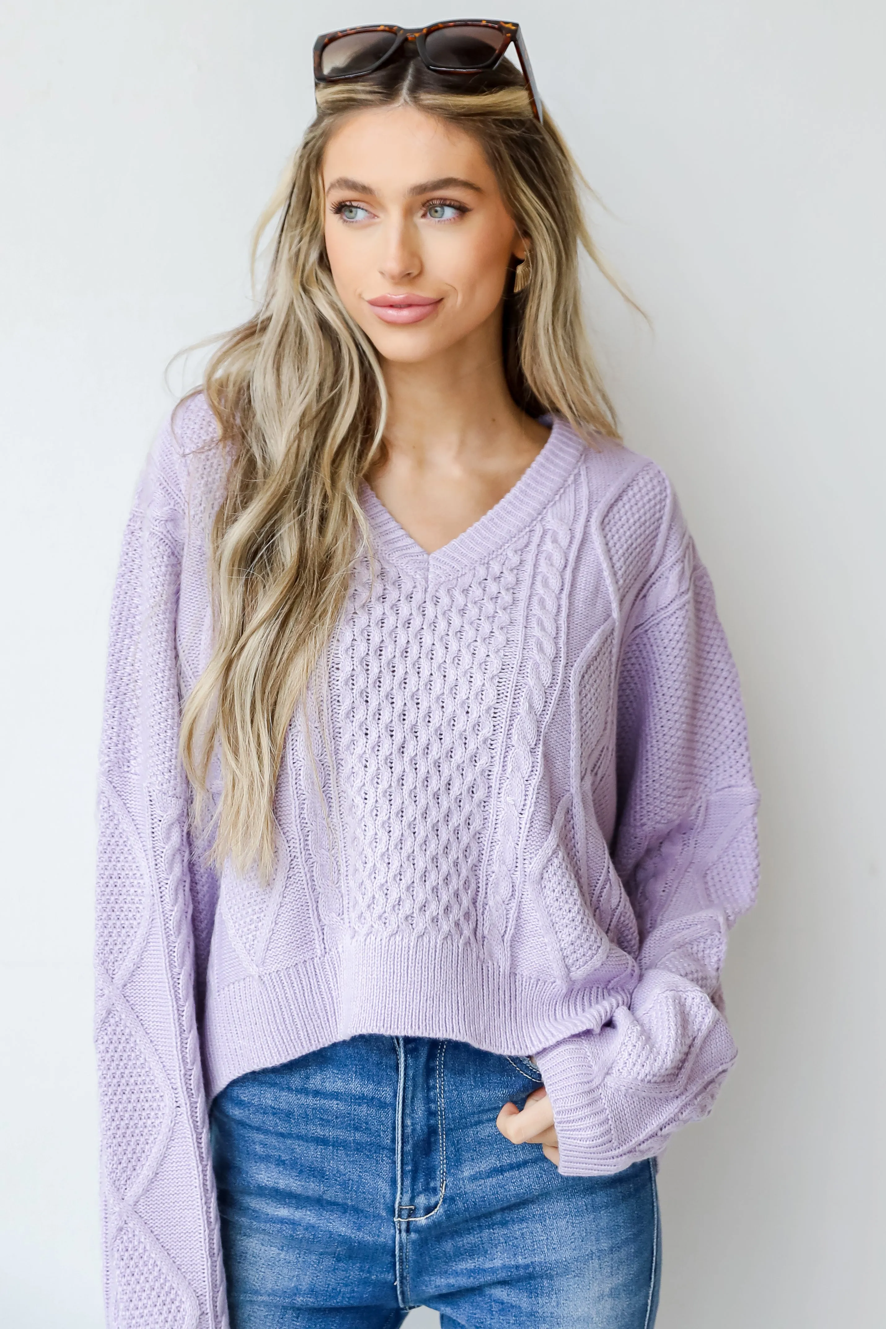 Feels Like Home Cable Knit Sweater