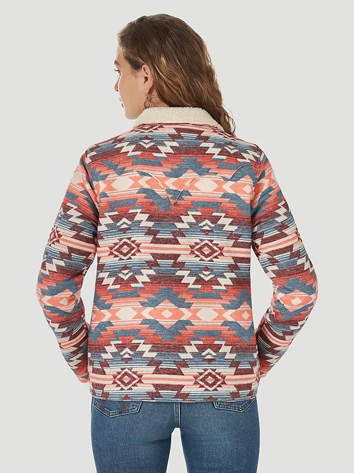 Final Sale ✨ The Aztec Wrangler Retro Sherpa Jacket