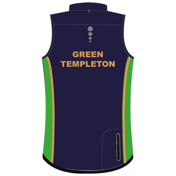 Green Templeton Unisex Softshell Gilet