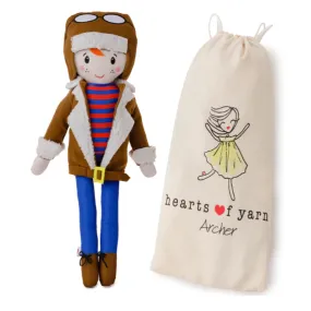 Heart of Yarn Archer Doll