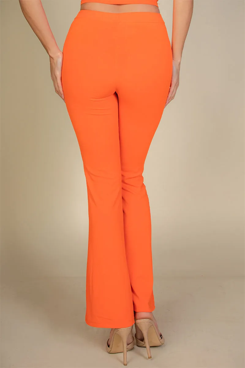 High Waisted Flare Pants