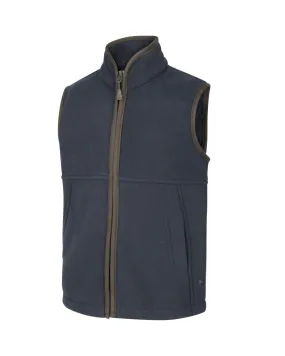 Hoggs of Fife Woodhall Junior Fleece Gilet Navy