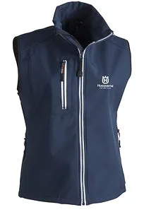 Husqvarna Mens Softshell Gilet Navy