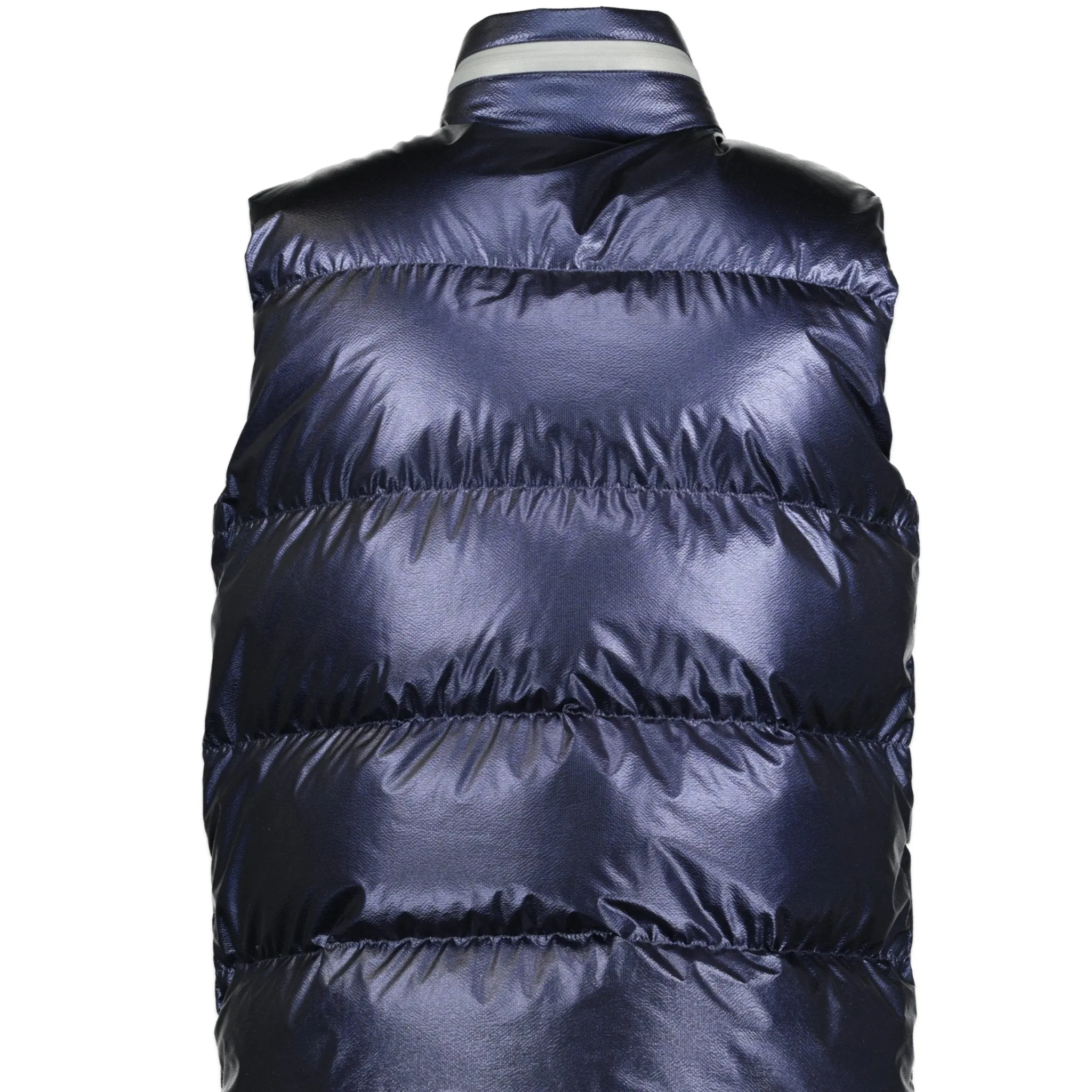 'Idir' Nylon Gilet Navy