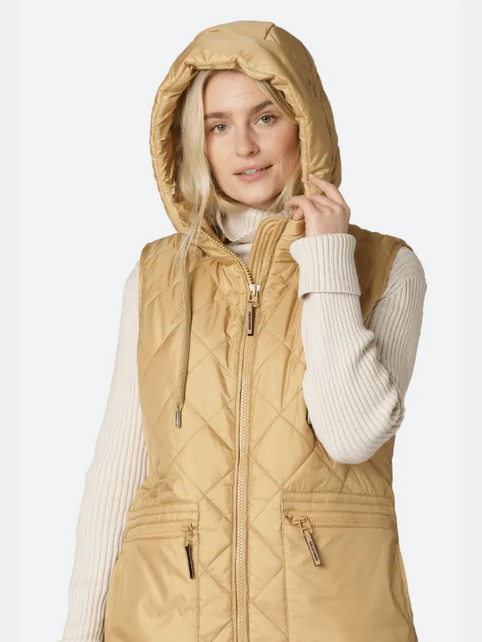 Ilse Jacobsen T Iced Coffee Padded Gilet 10 AERIAL04 237