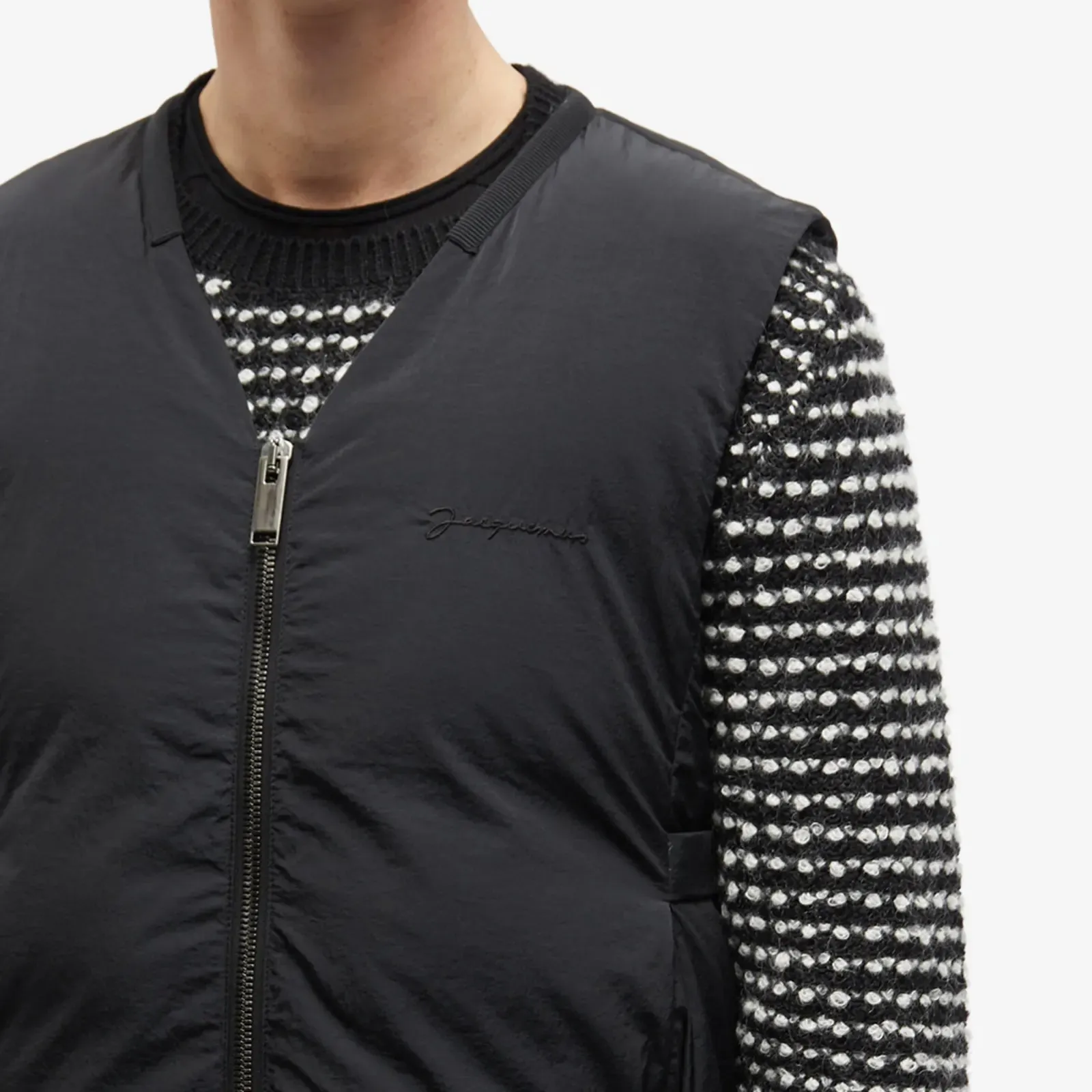 Jacquemus Chest Logo Down Vest