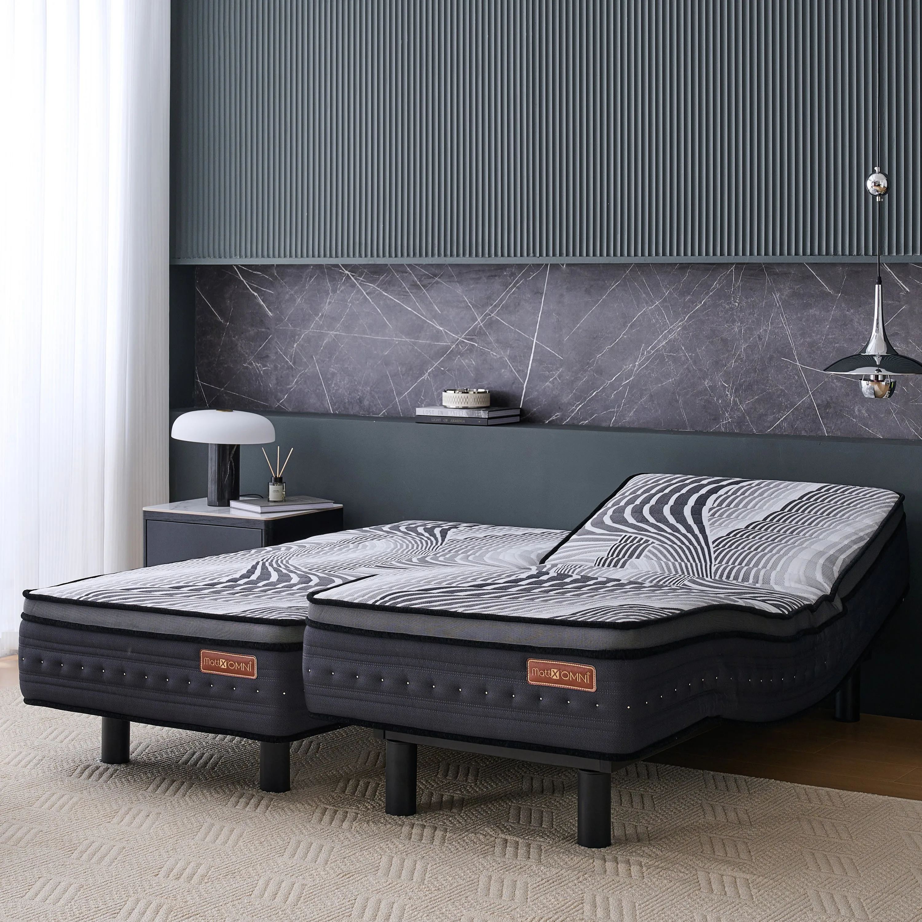 MattX™ Omni SMART Bed - Black Curve