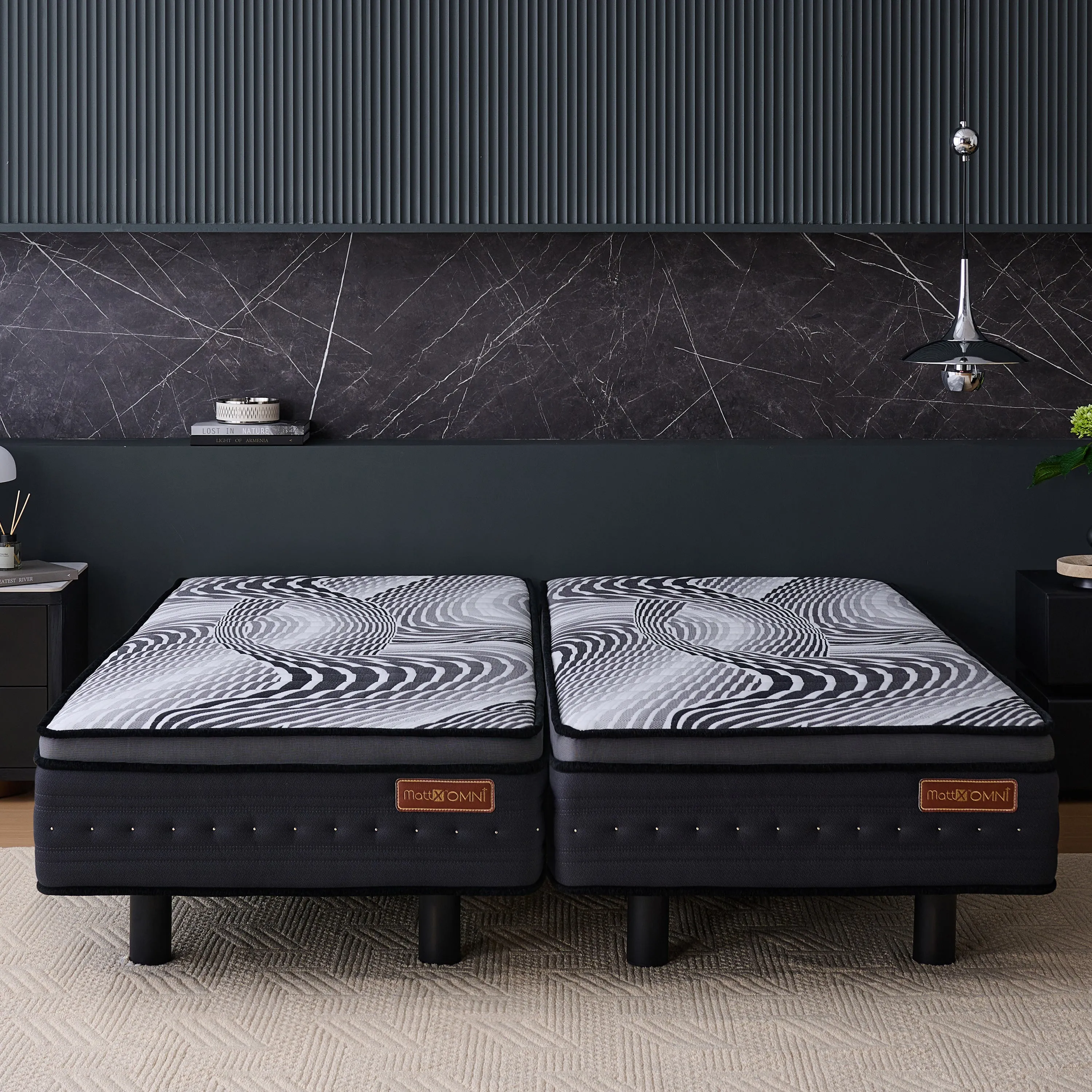 MattX™ Omni SMART Bed - Black Curve