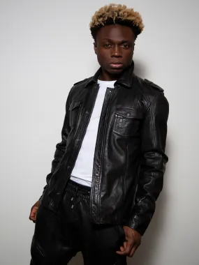 Men Dope Leather Jacket