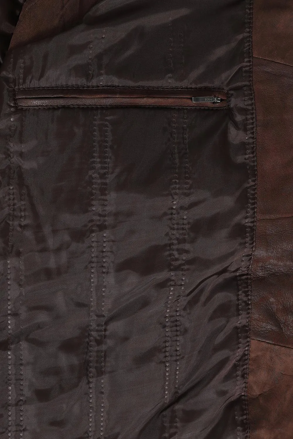 Men's Leather Sleeveless Gilet Black, Brown, Buff - 'VINNY VIG'