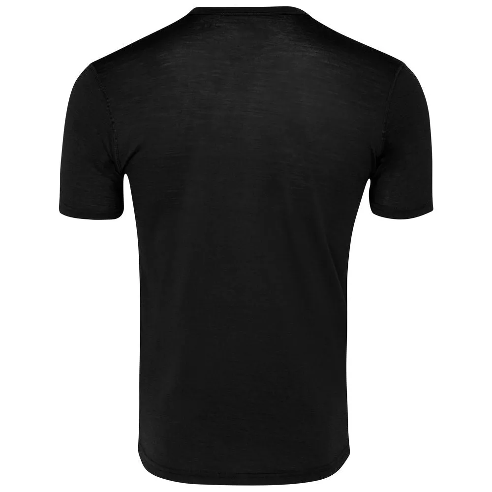 Mens Merino 150 Short Sleeve Crew (Black)