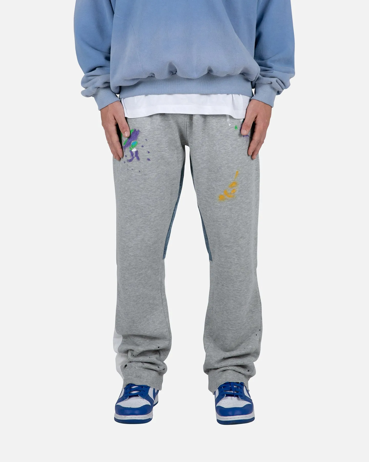 MNML Contrast Bootcut II Sweatpants Grey