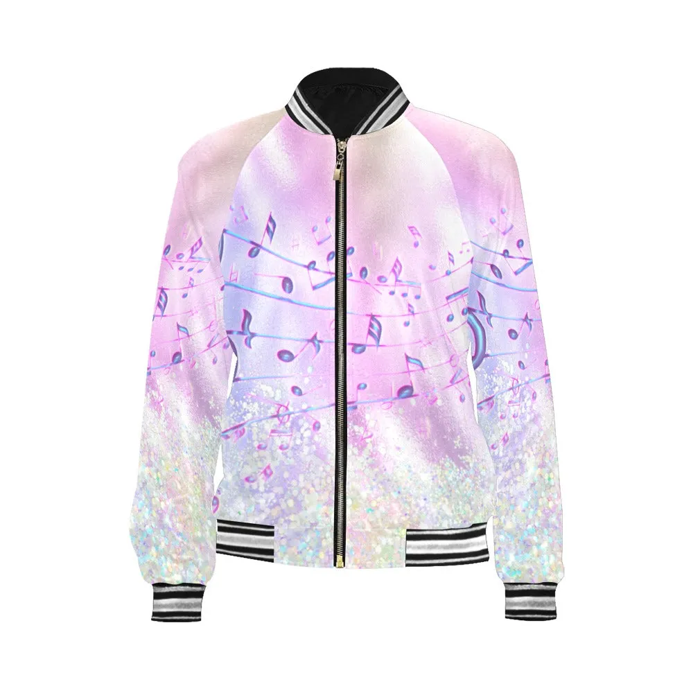 Music awd546 Bomber Jacket for Women