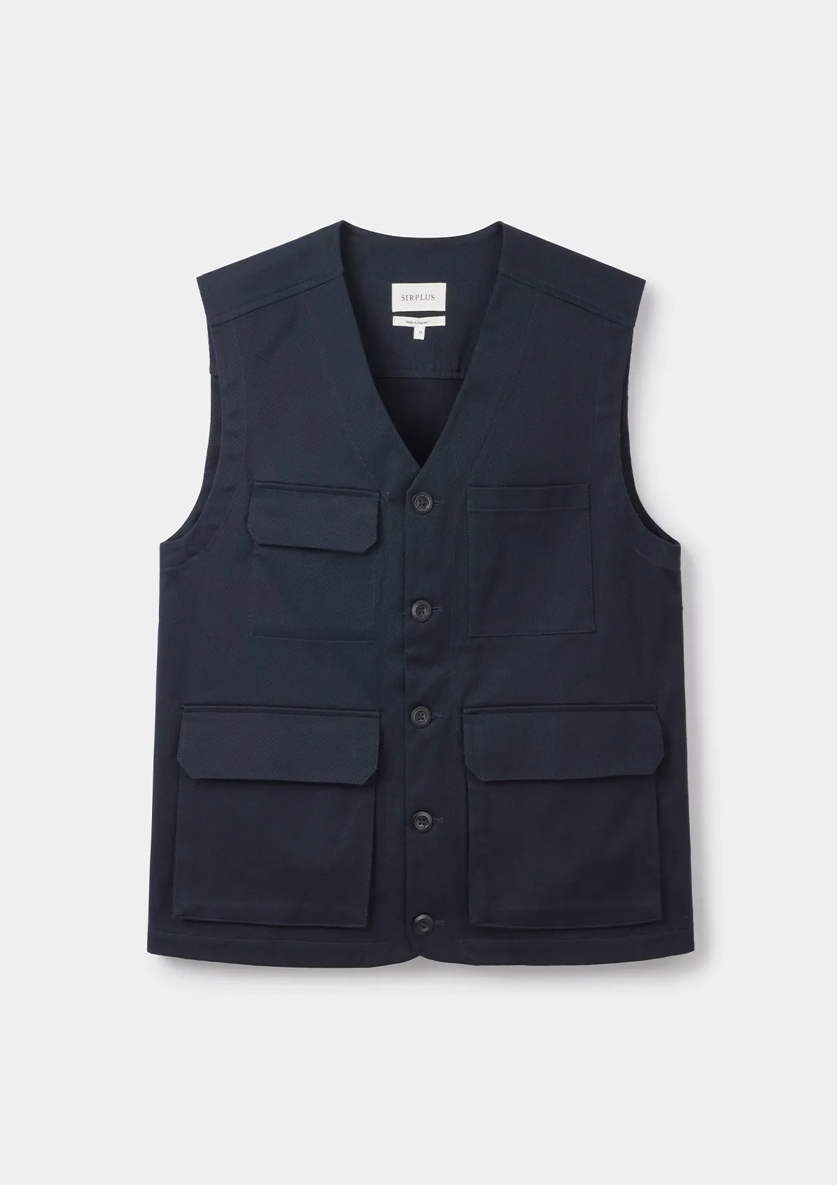 Navy Utility Gilet