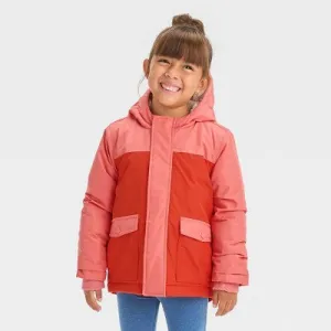 New - Toddler Parka Jacket - Cat & Jack Brown 5T