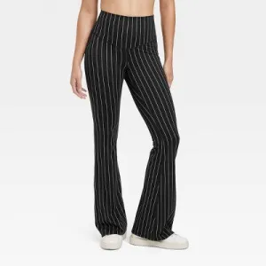 New - Women's Rib Flare Leggings - JoyLab Black S