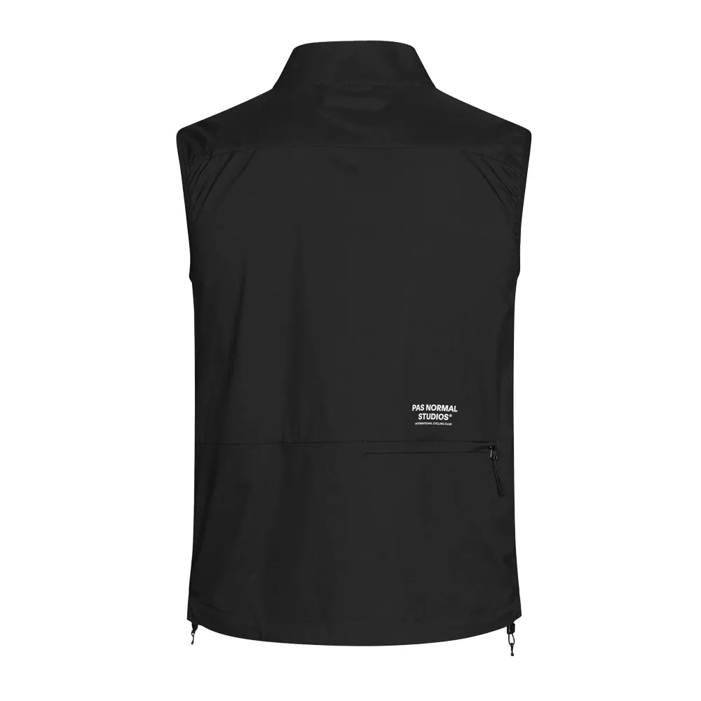 PAS NORMAL STUDIOS Off Race Stow Away Gilet - Black